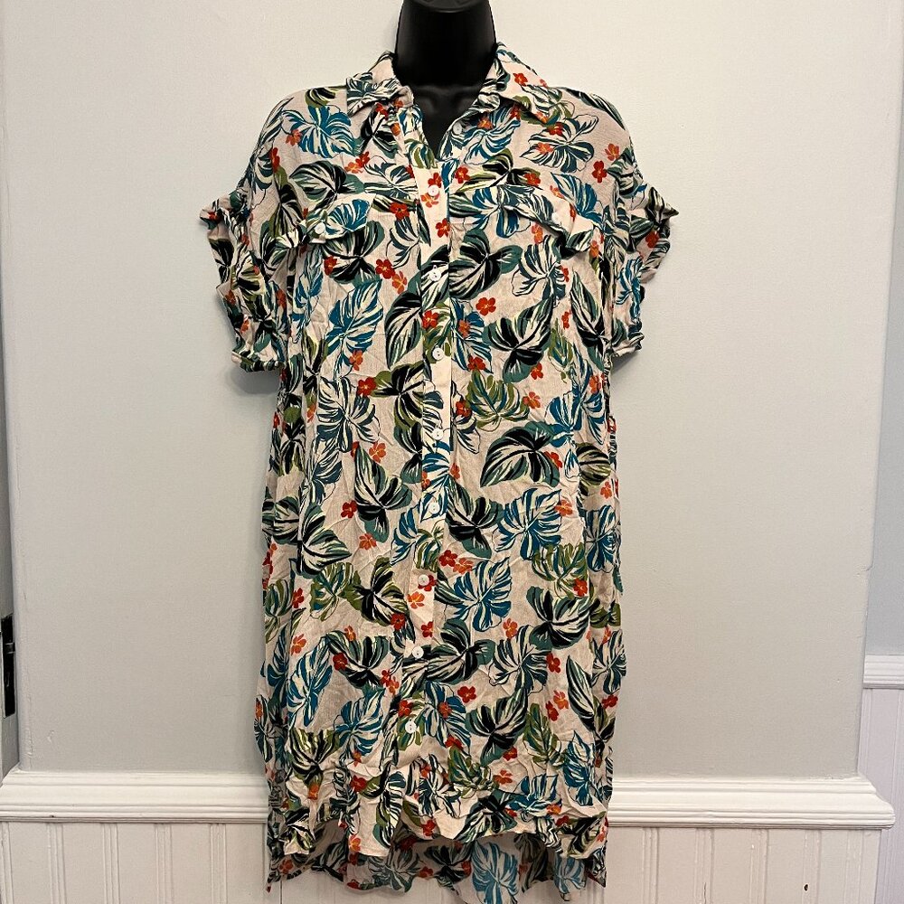 NWT Lost + Wander Luau On the Beach Coverup/Dress, Size XS/S